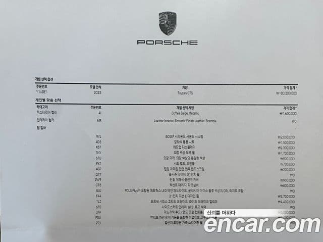 Porsche 타이칸 GTS, 2023 20