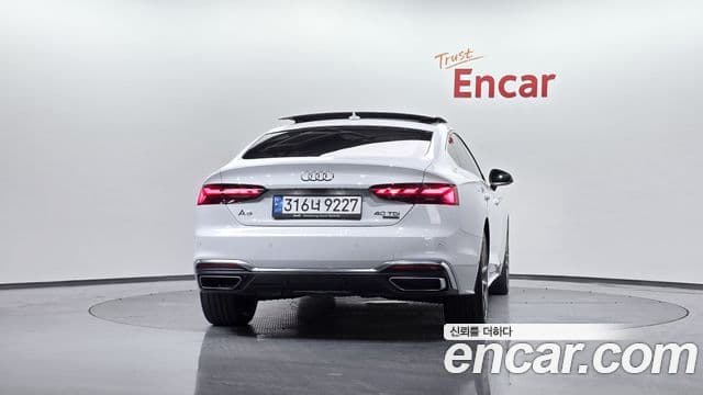 Audi A5 (F5) 40 TDI Quattro Premium Sportback, 2020 4