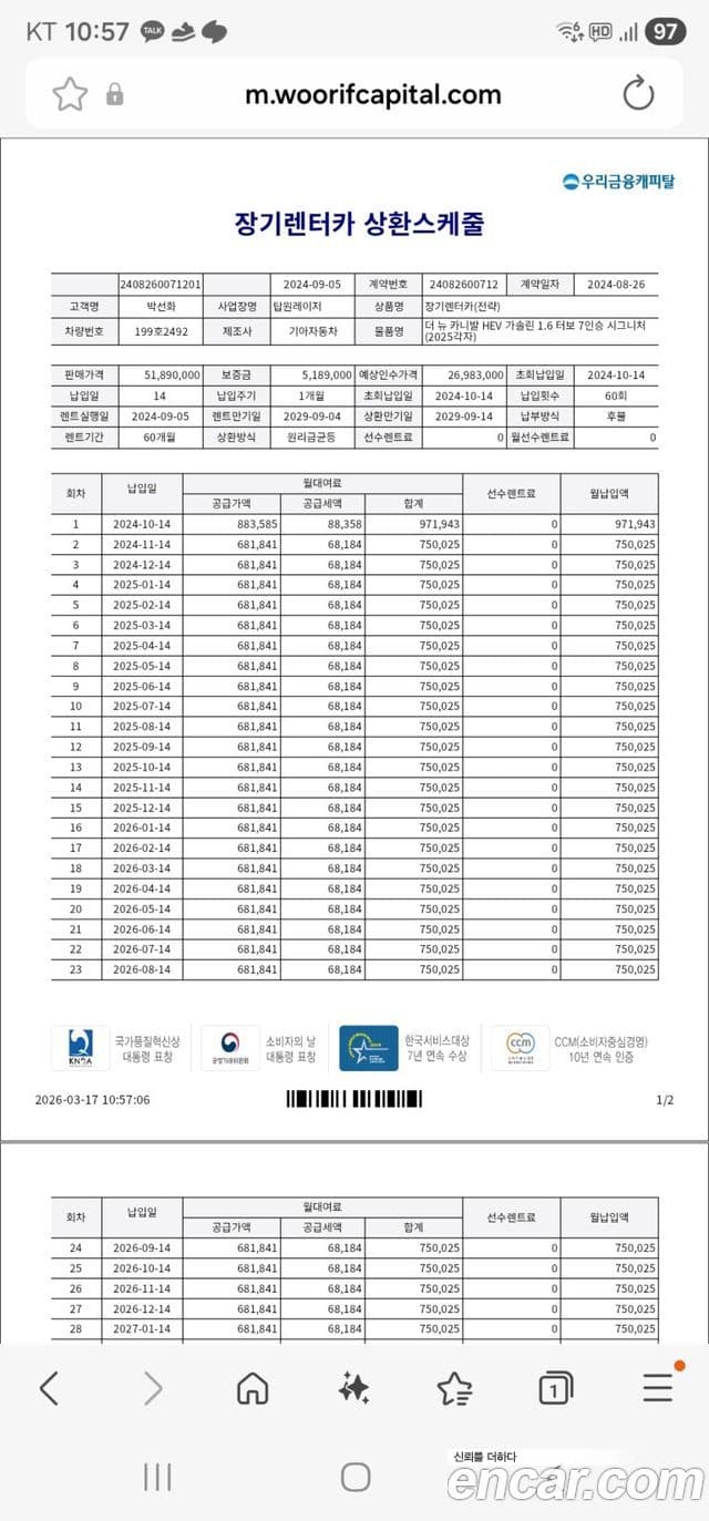 Kia The / новый New Carnival 4세대 Signature, 2025 8