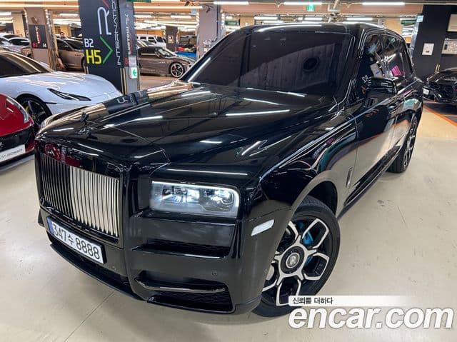 Rolls-Royce Cullinan 6.7 V12 чёрный эмблема, badge, 2023 2