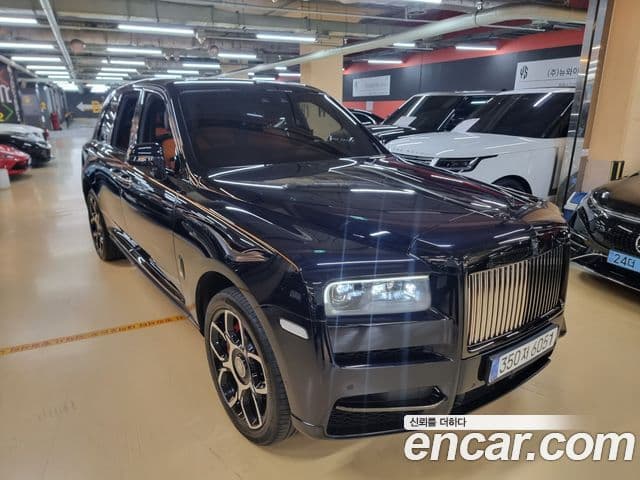 Rolls-Royce Cullinan 6.7 V12 чёрный эмблема, badge, 2021 1