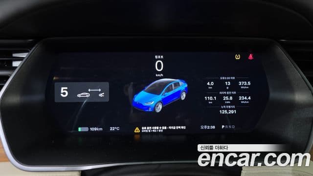 Tesla модель X Long Range, 2020 8