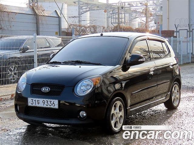 Kia 뉴모닝 люксовая версия Black Premium, 2009 2