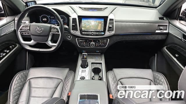 KG모빌리티(SsangYong) All New Rexton The / новый чёрный, 2023 7