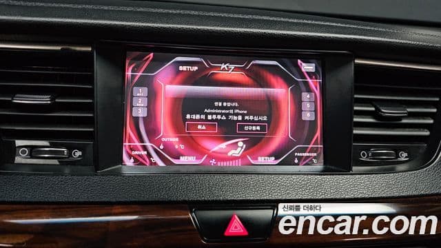 Kia All New K7 3.0 LPI Prestige (арендный автомобиль), 2016 19