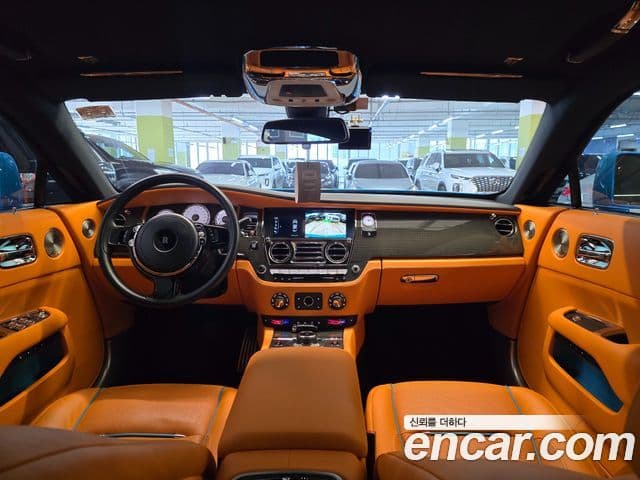 Rolls-Royce 레이스 6.6 чёрный эмблема, badge, 2020 7