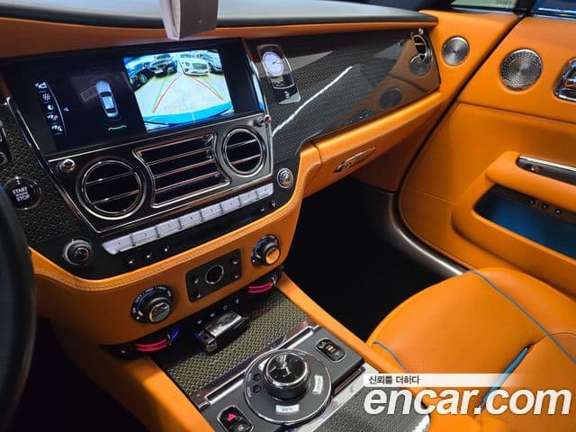 Rolls-Royce 레이스 6.6 чёрный эмблема, badge, 2020 12