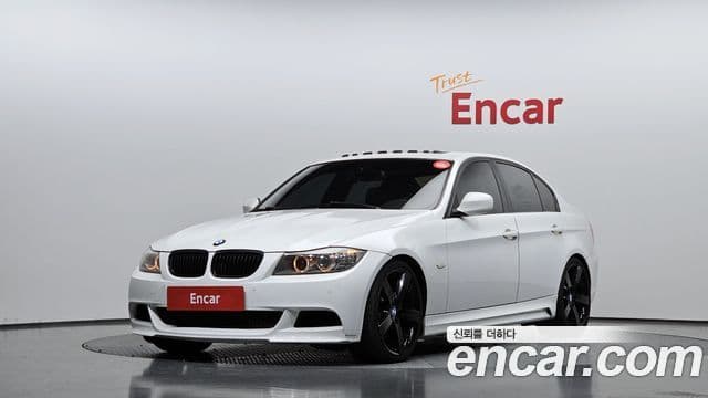 BMW 3시리즈 (E90) 320d седан чёрный And белый