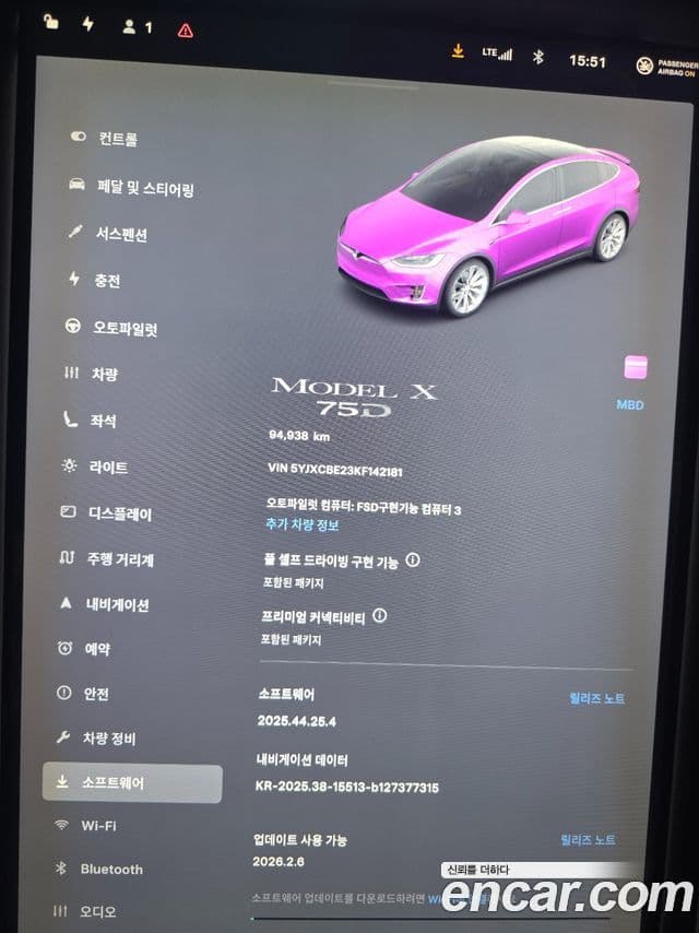 Tesla модель X, 2019 18