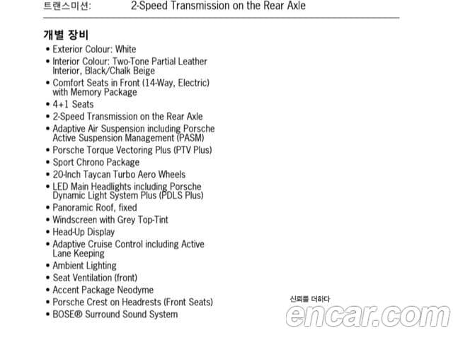 Porsche 타이칸 базовый, 2023 18