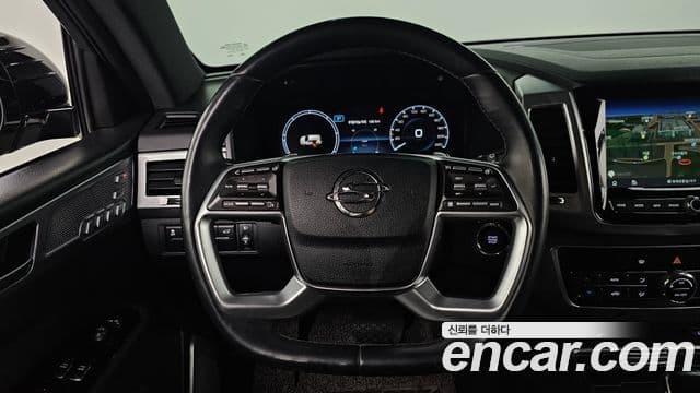 KG모빌리티(SsangYong) All New Rexton The / новый чёрный, 2021 13