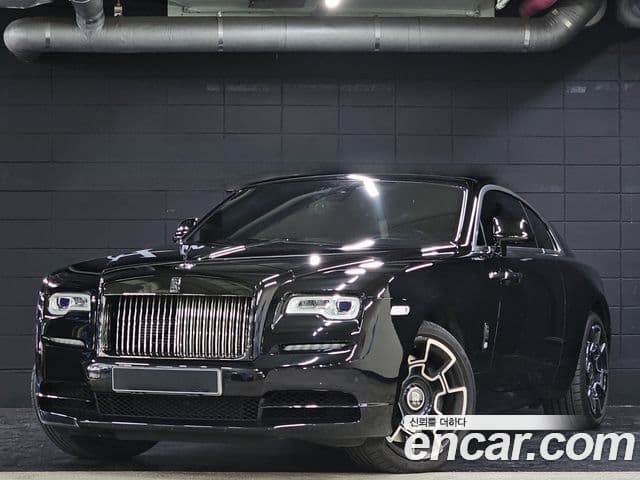 Rolls-Royce 레이스 6.6 чёрный эмблема, badge, 2019 1