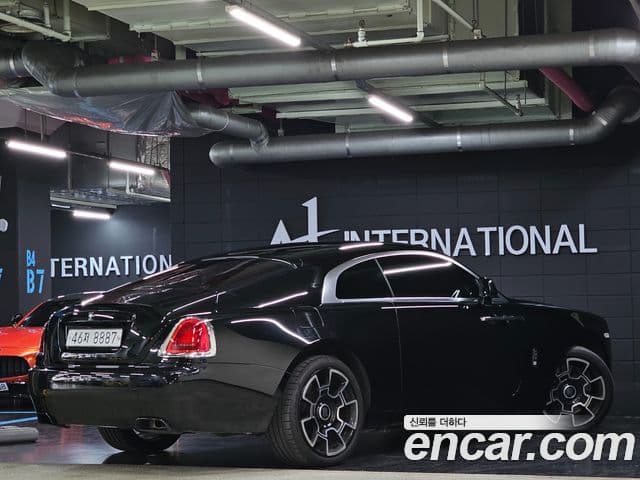 Rolls-Royce 레이스 6.6 чёрный эмблема, badge, 2019 6