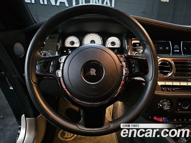Rolls-Royce 레이스 6.6 чёрный эмблема, badge, 2019 12
