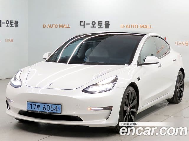 Tesla модель 3 Long Range, 2021 1