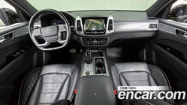 KG모빌리티(SsangYong) All New Rexton The / новый чёрный, 2021 7