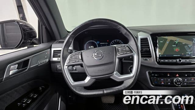 KG모빌리티(SsangYong) All New Rexton The / новый чёрный, 2021 13