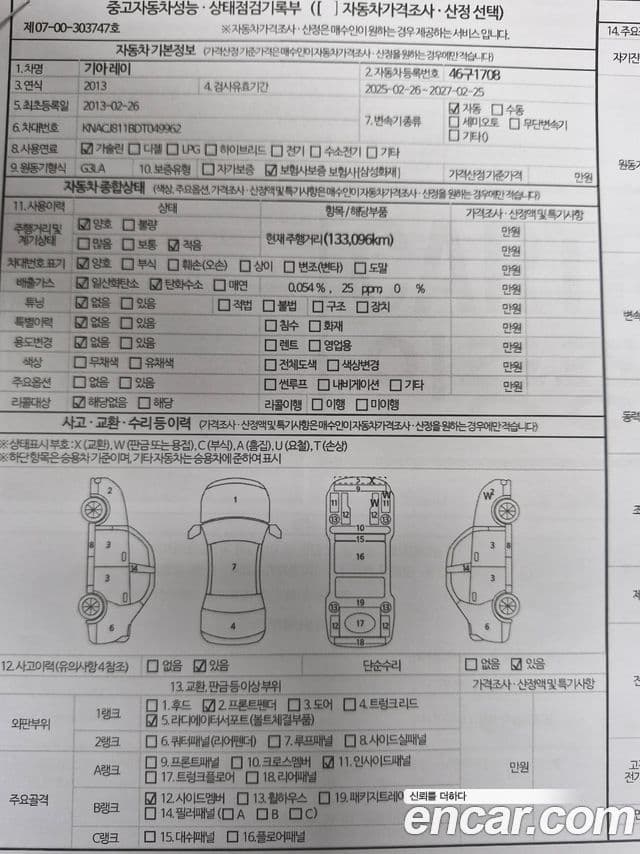 Kia Ray Luxury, 2013 20