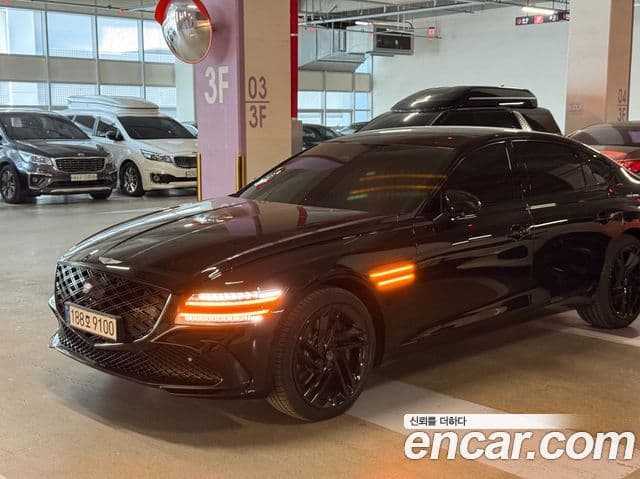 Genesis G80 (RG3) чёрный, 2026 1