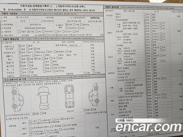 KG모빌리티(SsangYong) Rexton Sport Noblesse, 2019 20