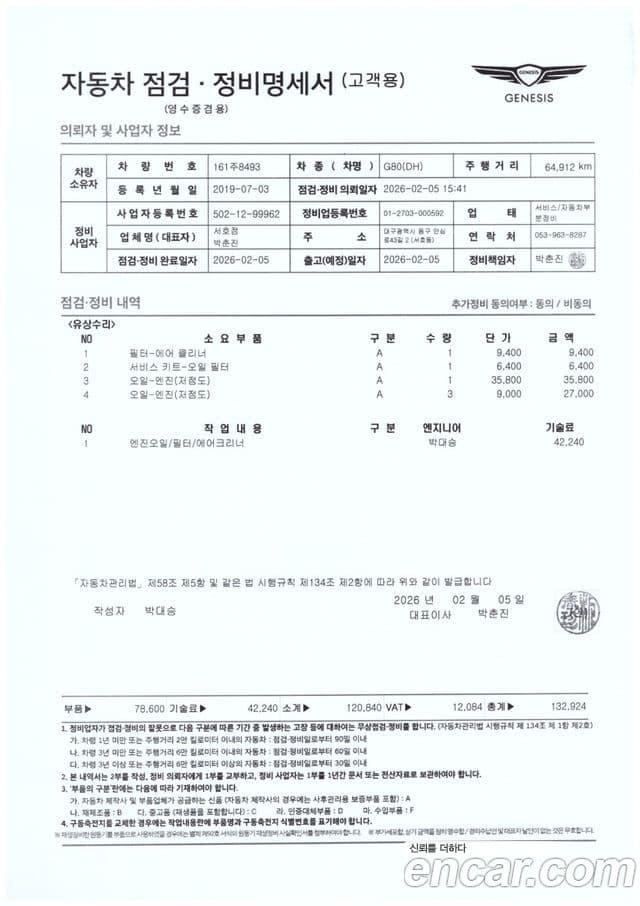 Genesis G80 Luxury, 2019 20