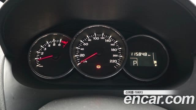 Renault Korea(Samsung) 뉴SM3 SE чёрный, 2011 8