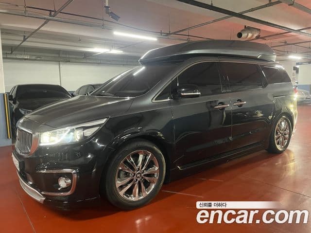 Kia All New Carnival бензин 9인승 High Limousine(компания по спецнадстройкам), 2018 1
