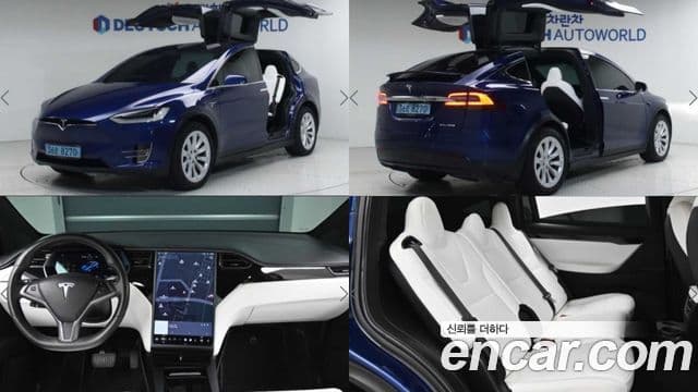 Tesla модель X Long Range, 2020 1