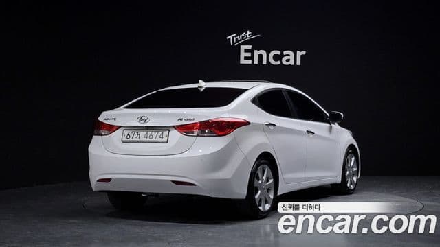 Hyundai Avante MD M16 GDI top, 2012 2