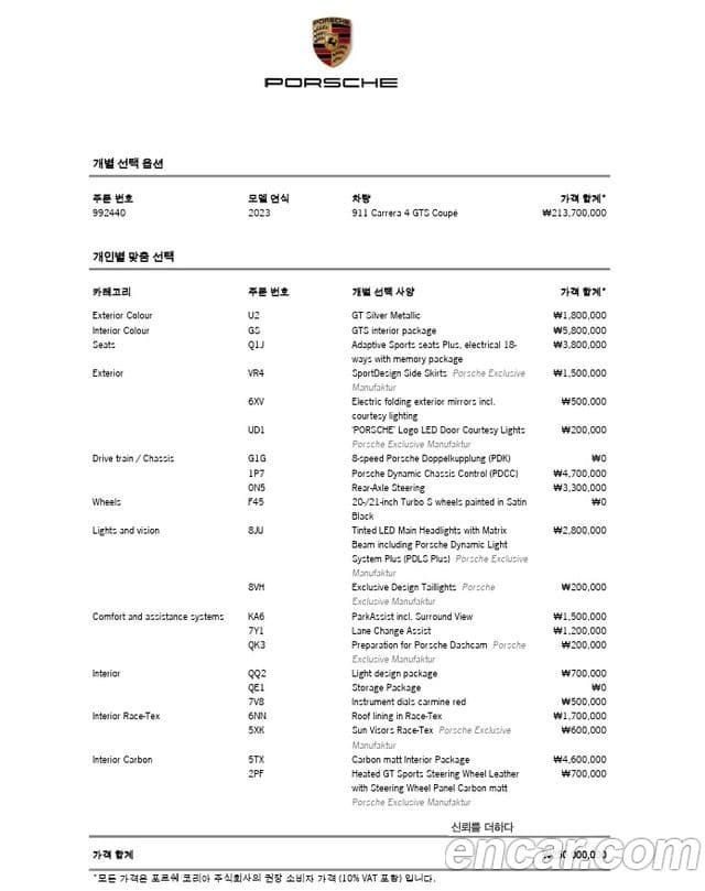 Porsche 911 (992) Carrera 4 GTS, 2023 20