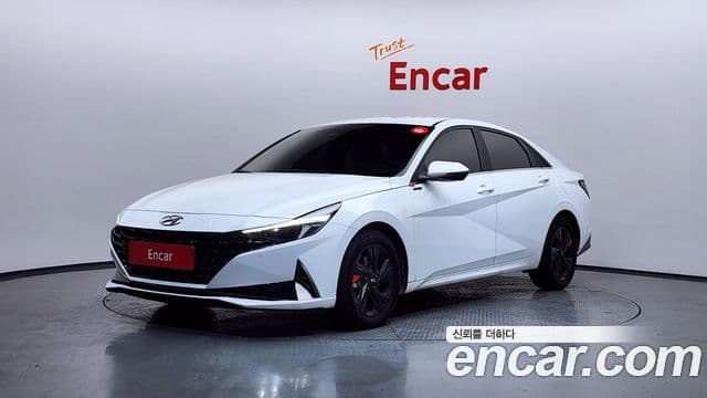 Hyundai Avante гибрид (CN7) Inspiration, 2021 1