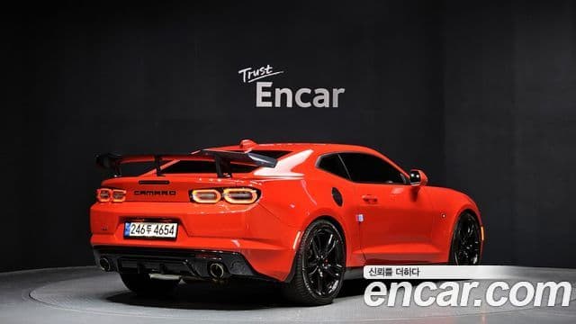 Chevrolet(GM대우) The / новый New 카마로 SS 6.2 V8 Volcano красный, 2021 2