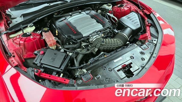 Chevrolet(GM대우) The / новый New 카마로 SS 6.2 V8 Volcano красный, 2021 6