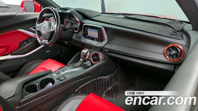 Chevrolet(GM대우) The / новый New 카마로 SS 6.2 V8 Volcano красный, 2021 7