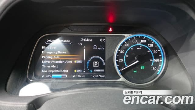 Nissan 리프 (ZE1) EV SL, 2019 8