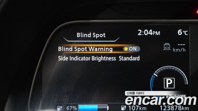 Nissan 리프 (ZE1) EV SL, 2019 16