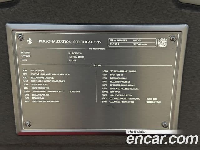 Ferrari GTC4 루쏘, 2018 все фото