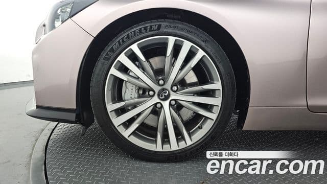 Infiniti Q50 3.5 синий Sport Sensory, 2018 все фото