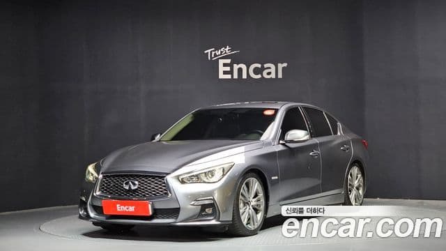 Infiniti Q50 3.5 синий Sport Sensory, 2018 1