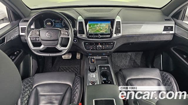 KG모빌리티(SsangYong) All New Rexton The / новый чёрный, 2021 7