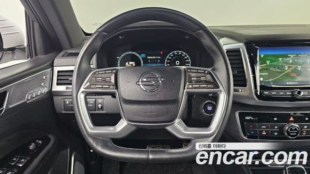 KG모빌리티(SsangYong) All New Rexton The / новый чёрный, 2021 14