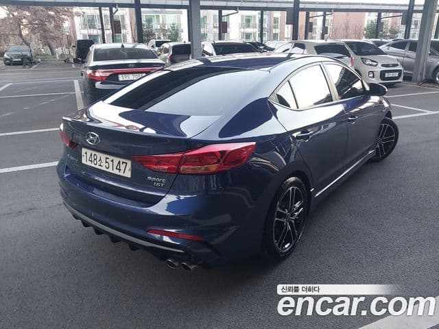 Hyundai Avante AD 1.6 турбо Sport, 2018 3