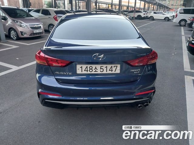 Hyundai Avante AD 1.6 турбо Sport, 2018 все фото