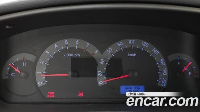 Hyundai Avante XD 빌트인캠2 — базовая версия - Built-in Cam 2, 2002 8