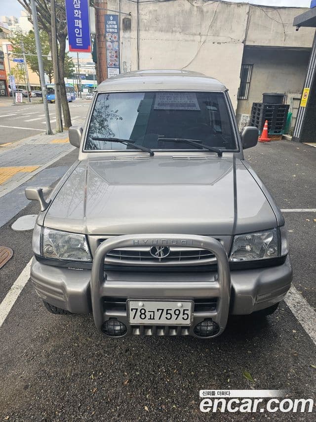 Hyundai 갤로퍼 2 9인승 V6 LPG, 1999 2