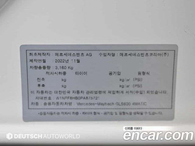 Mercedes-Benz GLS-класс X167 Maybach GLS600 4MATIC, 2023 20