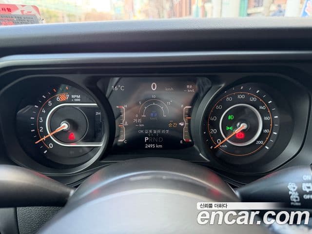 Jeep Wrangler (JL) 2.0 Rubicon 4도어, 2025 12